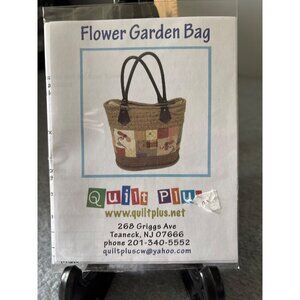 Flower Garden Bag Quilt Pattern By Quilt Plus